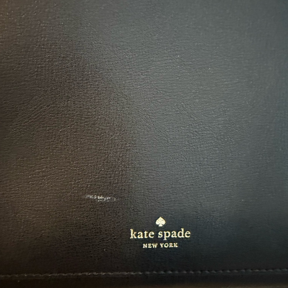 Kate Spade Black Leather Tote Bag - Picture 3 of 5